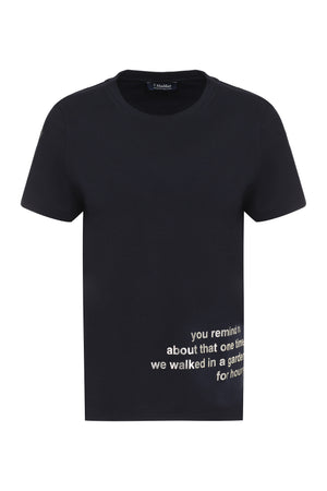 T-shirt girocollo Aris in cotone-0